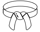 Cinturon Blanco